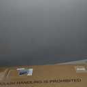 Tangkula Glass Coffee Table, Modern Furniture Decor 2-Tier Modern Oval Smooth Glass Tea Table End Table for Home Office with 2 Tier Tempered Glass Boards & Sturdy Chrome Plated Legs