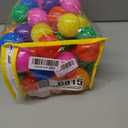 Hovenlay Ball Pit Balls Phthalate Free BPA Free Crush Proof Plastic - 7 Bright Colors in Reusable Play Toys for Kids with Storage Bag