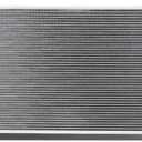 DNA Motoring OEM-RA-13039 1-Row OE Style Aluminum Core Radiator Compatible with 09-14 Murano / 11-16 Quest, 26-7/16" W X 18-1/16" H X 1" D, 1-3/8" Inlet, 1-3/8" Outlet