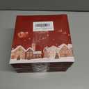 2 x Artscope Christmas Oh Holy Night Merry Bright Jesus Wreath Throw Pillow Covers 20x20 Inch Set of 4, Winter Hoilday Christmas Decoration Pillow Cases for Home Sofa Couch Decor-Green