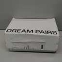 DREAM PAIRS Women's Open Toe Casual Platform Sandals 5.5 White