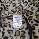 Sincere Party Fleece Cat Onesie Costume Leopard Cat Halloween Costume for Kids, M(6-8) 