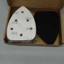 Mouse Sander Replacement Pads with Sandpaper Compatible with Ryobi Mouse Detail Sander, 40 80 120 180 240 Grits Sanding pad Compatible with CFS1503K CFS1503 CFS1502 CFS1503G (52pcs)