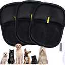 Pet Hair Removal Gloves, Electrostatic Pet Hair Grooming Gloves for Cat & Dog, Reusable for Couch, Clothing,Furniture