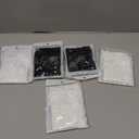 Women's Ruffle Socks Casual Lace Cotton Crew Summer Ultra Thin Cute Frilly Ankle Socks for Women 5 Pairs, White, Black