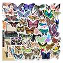 Butterfly Sticker Pack, Colorful Lovely Waterproof Stickers for Laptop, Scrapbook, Window, Butterfly Stickers for Water Bottle, Envelope, Gift for Teens, Adults
