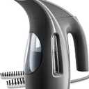 HiLIFE Steamer for Clothes, Portable Handheld Design, 240ml Big Capacity, 700W, Strong Penetrating Steam, Removes Wrinkle, for Home, Office(ONLY FOR 120V)-Black
