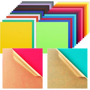 Geetery 30 Pack Colored Acrylic Sheets 1/8" Thick for Laser Cutting 3mm Cast Opaque Acrylic Sheets with Protective Paper for DIY Crafts Signs Home Decor (10 x 10 Inch)