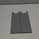 eormoe Kitchen Sink Splash Guard – Stone Diatomite Faucet Drying Matt, Modern Kitchen Sink Accessories for Countertop (Dark Grey, 23.6"x3.9")