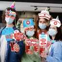 mdgfge 30 Pcs Nurse Photo Booth Props Nurse Graduation Party Decorations Photo Booth Props Nurse Selfie Photo Props for Nursing Graduation Party Supplies