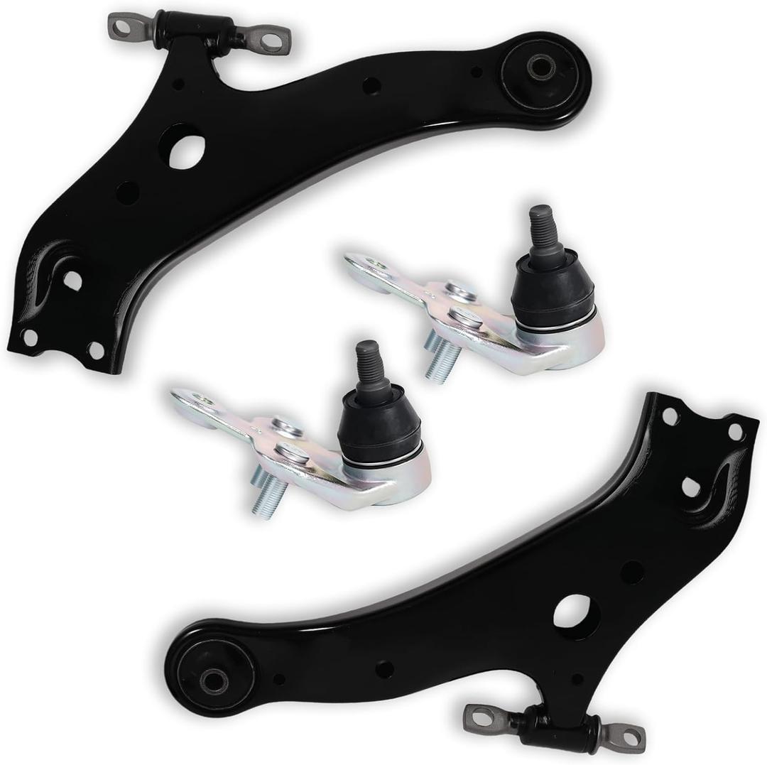 4PCS Front Control Arm Ball Joint Fit for Lexus 2010 2011 2012 2013 2014 2015-2020 RX350, 18-20 RX350L, 10-20 RX450H, 18-20 RX450HL, for Toyota 2008-19 Highlander, 09-16 Venza K622945 K500188