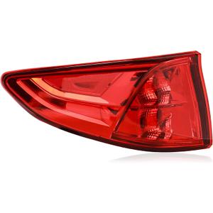 LED Tail lights Compatible with Honda Odyssey 2018-2023 Taillights | Rear Left Driver Side,HO2804115,33550-THR-A01,Outer,w/bulb