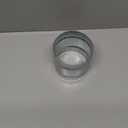 PATIKIL 4 Inch Duct Connector Coupling, Galvanized Steel Straight Dryer Vent Coupler Flexible Ducting Collar Connector Round Crimped Ventilation Duct Extension for HVAC System Pipe