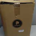 Pinkpum Upgraded Hard Shoe Storage Box 12 Pack X-Large Fit Size 12, Thicken & Sturdy Clear Plastic Stackable Shoe Organizer Box Closet, Sneaker Storage Display Case Holder Bins with Magnetic Door