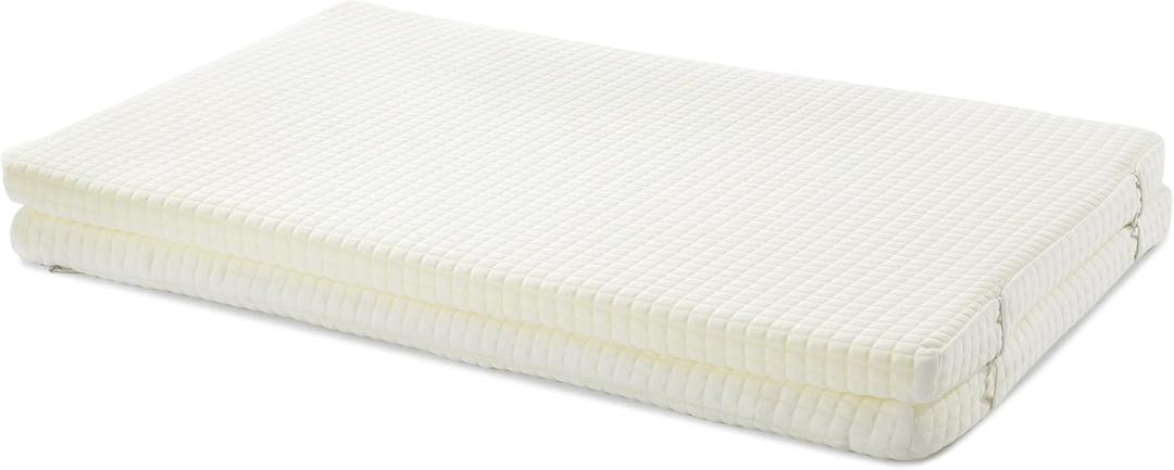 HOMBYS Ultra Thin Memory Foam Pillow, Flat Pillows for Sleeping Adjustable Heights from 1.2 to 2.4 in, Silm Bed Pillows for Stomach, Back and Side Sleepers, with Removable Cover, (2PC)