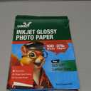 Uinkit 37lb Thin Flyer Paper Glossy 8.5x11 Inkjet 100 Sheets Single Side DIY Chip Bag 135gsm Printer Picture for Inkjet Printer with Dye Ink Letter size A4 Brochure (8.5X11X100)