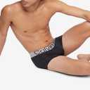 Calvin Klein mens The Pride Edit Steel Micro Low Rise Trunks (Black, M)