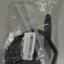 40oz Lid for Stanley Cup, Flip Straw Leak Proof Lids Replacement with Handle for 40oz Stanley Quencher and ProTour, No Spill Lids Reusable Removable Replacement Accessories for StanleyCup, (Black*1)