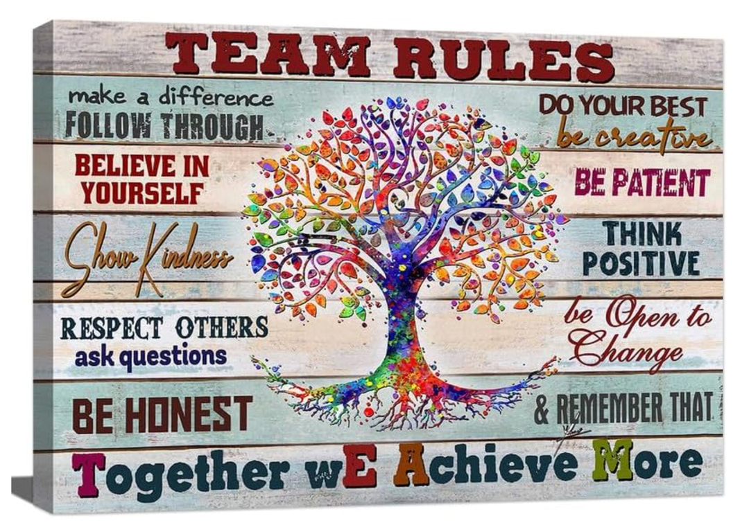 Framed Motivational Soccer Canvas Wall Art Inspirational Quote Wall Decor Picture Vintage Football Poster Painting Print for Living Room Bedroom Office Gym Home Decoration