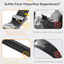 CHAOREN Ratchet Belts for Men - 1.5" Mens Belt Genuine Leather for Causual Jeans - Customizable Style, Versatile Fit (Brown)