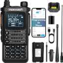 8 Watt TD-H8 GMRS Radio Handheld (2nd Gen) with Bluetooth Programming, GMRS Repeater Capable, NOAA, 5 Watt Long Range Two Way Radios Walkie Talkies with 771 GMRS Antenna, 2500mAh Rechargeable Battery