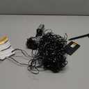 Halloween Decorations Outdoor Spider Web Lights - 550 LEDs Purple and Orange Remote Control Timer Plug in Giant Halloween Decor Cobwebs - 11 Modes Lighting Waterproof Yard Garden Party Decorations