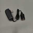 AC to DC Converter 2A 24W Car Cigarette Lighter Socket 110-240V to 12V AC/DC Power Adapter Black