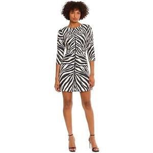 Donna Morgan Women's Women's Dresses Sleek Extended Shoulder Crepe Sheath Dress Event Occasion Guest of Size 16