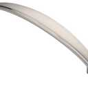 Alzassbg 10 Pack Brushed Satin Nickel Cabinet Pulls, 5 Inch(128mm) Hole Centers Cabinet Handles Arch Kitchen Hardware for Cabinets and Drawer AL3028SN