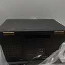 10-in-1 Bluetooth Record Player with Speakers, CD/Cassette, Black