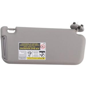 Left Sun Visor Gray for Toyota for RAV4 2010-2012 2 Pieces