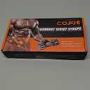 COFIT Wrist Straps for Weightlifting, Workout Wrist Wraps with Dual-Layer Oxford Leather, Enhanced Grip for Optimal Hand and Wrist Protection, Gym Lifting Straps for Deadlift and Powerlifting (Standard size (palm length over 7in), 06. Purple)