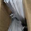 JOYBOS 30 Pack Pants Hangers Space Saving, Open Ended Hangers for Pants, Scarf Organizer Hanger for Closet, Metal Non Slip Jean Hanger - White Pant Hangers for Jeans,Trouser,Leggings,Slacks, 35*11*10cm/13.8*4.3*3.9inch