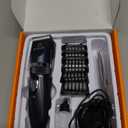 oneisall Dog Shaver Clippers Low Noise Rechargeable Cordless Electric Quiet Hair Clippers Set for Dogs Cats Pets (Blue)