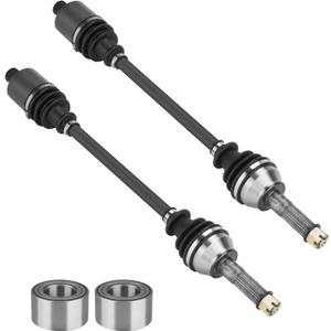 Rear CV Axle with Wheel Bearing for Polaris 2013-2018 Ranger Crew/XP 900, 2017 2018 Ranger XP 1000, 2015 Ranger 570 Full-Size, 2pcs Left/Right Half Drive Shaft Replace for 1332947