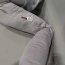 Momcozy Pregnancy Pillow for Sleeping, Dreamlign U Pro Maternity Pillow with Adjustable Leg Pillow, Removable Cover - Support for Back, Hip, Belly, Legs for Pregnant Women, 50-72 Inch Full Body Pillow