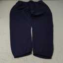 Fruit of the Loom Eversoft Fleece Elastic Bottom Sweatpants with Pockets, Relaxed Fit, Moisture Wicking, Breathable (Large, Navy)