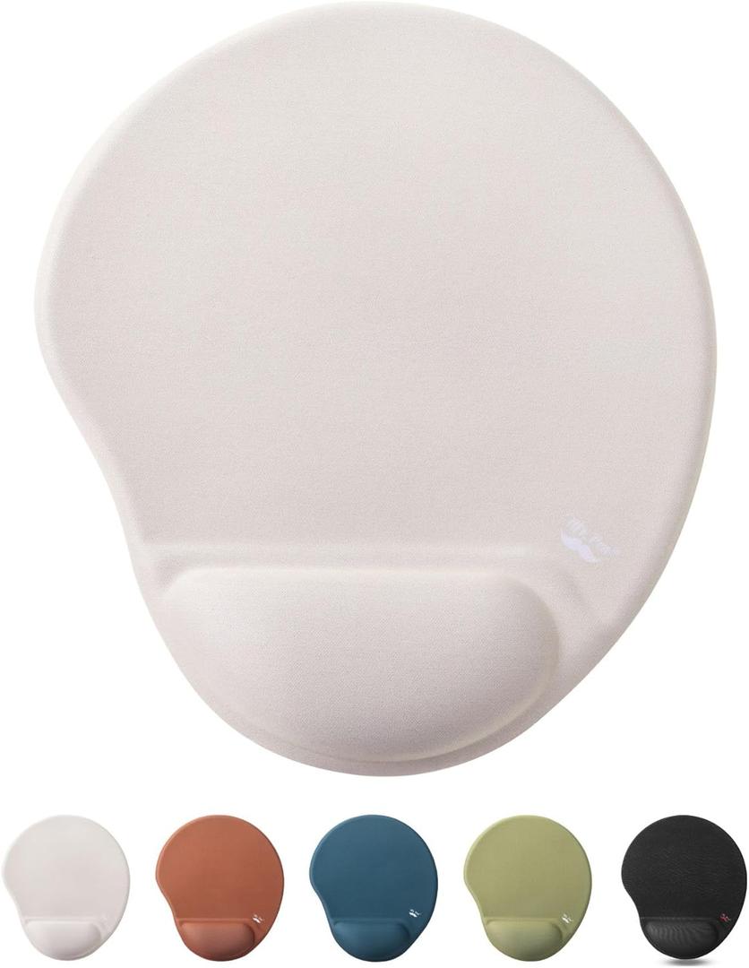 Mr. Pen- Ergonomic Mouse Pad With Wrist Support, Beige, Gel Gaming Pad