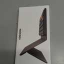 Doohoeek Universal Bluetooth Mini Keyboard, Wireless Compact Keyboard with Orange Navigation Keys & Any-Angle Stand for Android/iOS/Windows, Dual-Device Keypad for Phones/Galaxy Z Fold/iPad mini