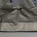 Large Gym Bag with Yoga Mat Buckle,Travel Duffle BagWaterproof Weekender Bag, Carry On Tote Bags for Women Grey