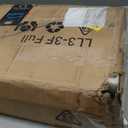 3 inch Low Full Size Bed Frame with Rounded Corner, Heavy Duty Metal, Easy Assembly, Noise Free, Black