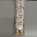 100PCS Ribbon Stick Wands Wedding Streamers with Silk Fairy Stick Wand for Wedding Party Baby Shower Send Off Party Activities Holiday Celebration Favors (White-100PCS)