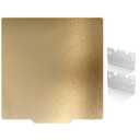 Upgraded 430x430mm Neptune 4 Max Double Sided PEI Build Plate, 3D Printer Gold Textured PEI Platform for Elegoo Neptune 3 Max, Kobra 2 Max 430x430mm