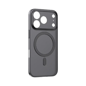 iPhone 17 Pro Case: [Compatible with Magsafe] Translucent Matte Cases with [Full Camera Protection] [Screen Protector] Military Grade Shockproof Protective Phone Cover - Black