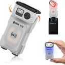WUBEN X3 Mini Flashlight with Rechargeable Charging Box 180 Degree EDC Keychain Flashlight Twist Ip65 Waterproof Magnet Pocket Flashlights 10 Mode Type-C Lanyard for Camping, Outdoor, Inspection, Gift