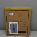 11x14 Diploma Frame with Purple over Gold Mat, 14x17 Certificate Frame, Real Wood with Gold Trim, Black Frame with Arcylic