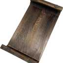 Wood Bed Step Stool, Wide Wooden Stepping Stool for Kids & Adults,Desk Foot Stool, 3.3 inch Step Stool,Low Footrest Step Platform