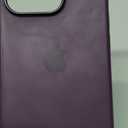Apple iPhone 16 Pro Silicone Case with MagSafe and Camera Control: Lightweight Phone Case, Wireless Charging Compatible, Smooth Matte Finish; Plum