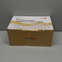 Gold Hurricane Candle Holders Set of 6, Tall Metal Windproof Glass Taper Candle Holder for Candlestick, Candle Sticks Decor, Table Centerpieces for Wedding, Candlelit Dinner Party Fireplace Decoration