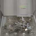 YOLIGHT Wishing Ball Curtain Lights 200 LED Window Curtain String Lights with Remote, USB Battery Powered Twinkle Globe Fairy Lights for Wedding Party Bedroom Christmas Decoration (Warm White)